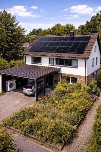 Mit Wärmepumpe in Pfungstadt